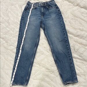 Zara Blue Straight Leg Women's Jeans